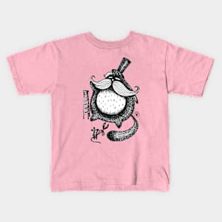 The fat cat Kids T-Shirt